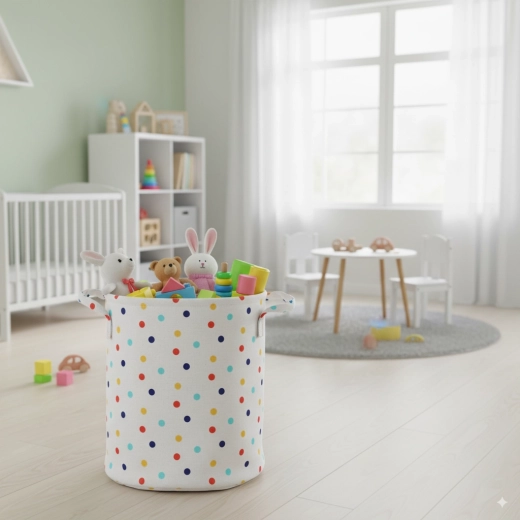 Playful polka dot design