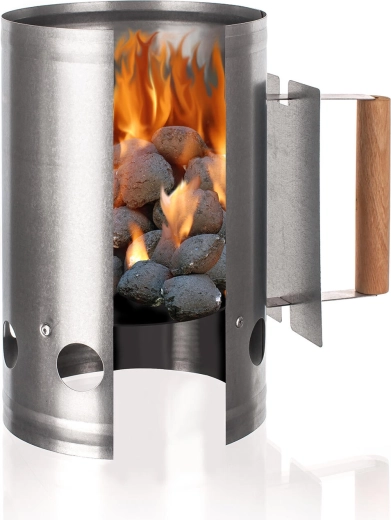 Safe handling of hot coals