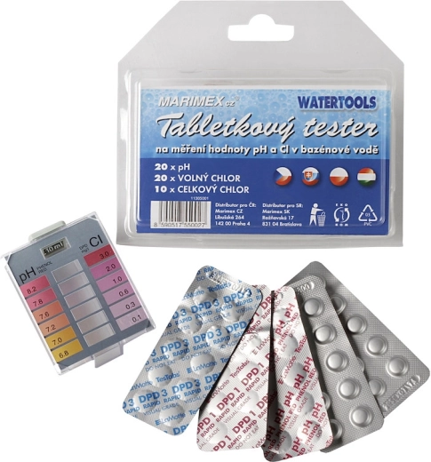 Testeur à pastilles pH et chlore pour piscine