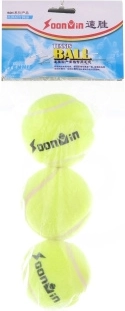 Ensemble de 3 balles de tennis
