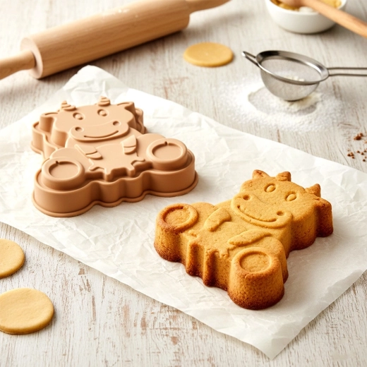 Učinkovit 3D videz kravice