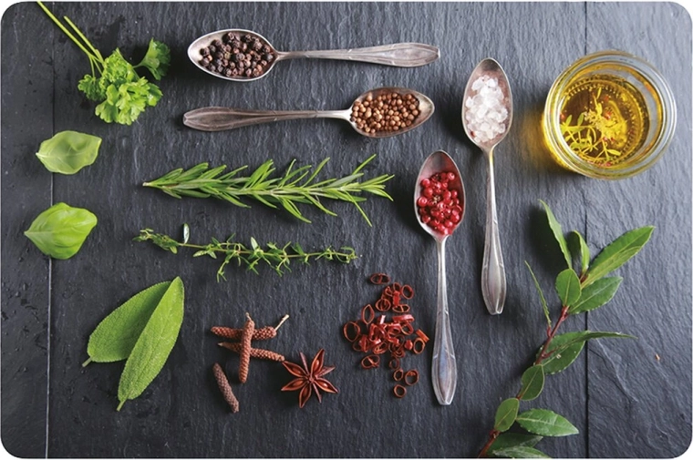 Spice motif and assorted design