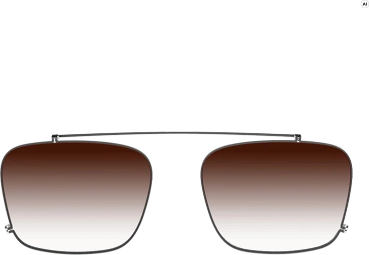 EVEN REALITIES sun clip-on with case for G2B (brown)