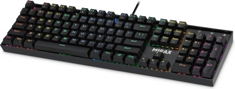 tastiera meccanica da gaming Defender Mirax con switch Outemu Blue e retroilluminazione RGB