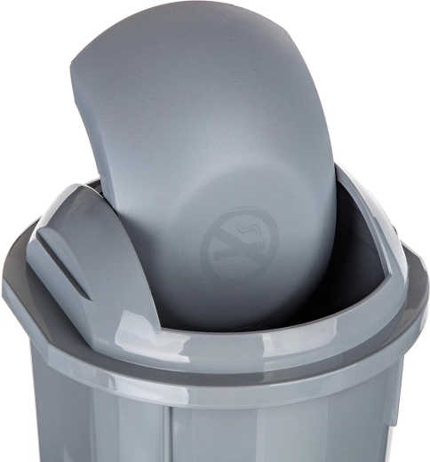 Coperchio basculante igienico