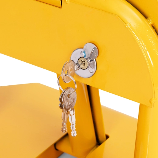 Security with key lock