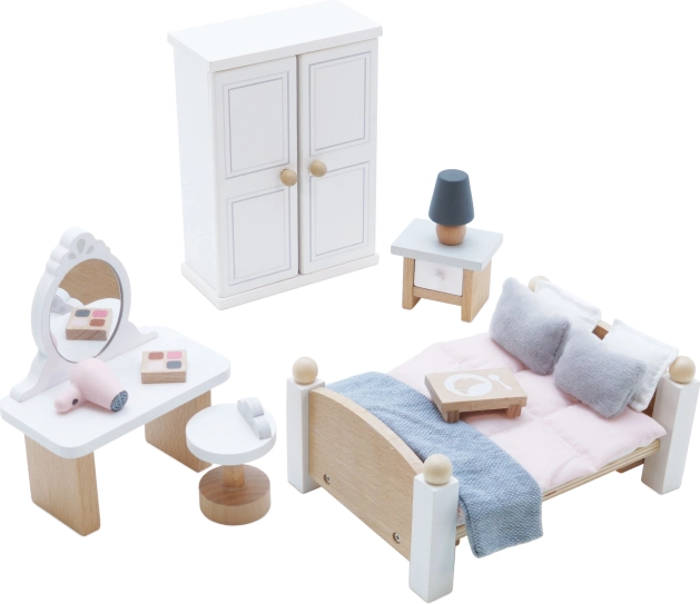 Bedroom Furniture Set for Dollhouse