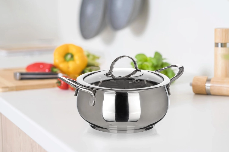 Glass lid for cooking control