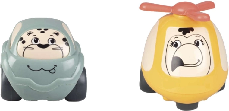 Inclus : petite voiture et hélicoptère