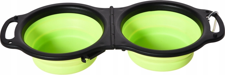 To skåle til både vand og foder