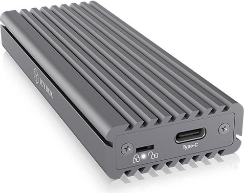 Icy Box external enclosure for M.2 NVMe SSD with USB‑C 10 Gb/s
