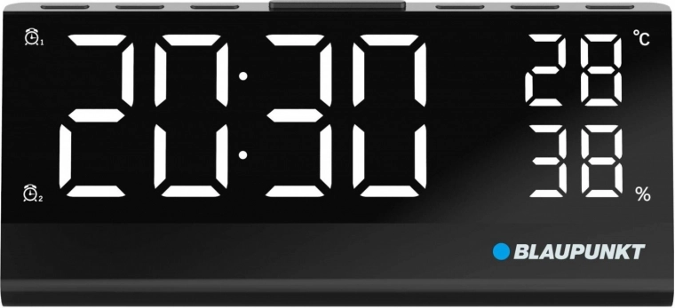 radiobudík s FM rádiem a senzorem teploty a vlhkosti BLAUPUNKT CR10ALU