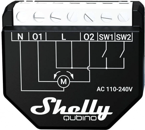 Control unit Shelly for blinds Qubino Wave with Z-Wave function