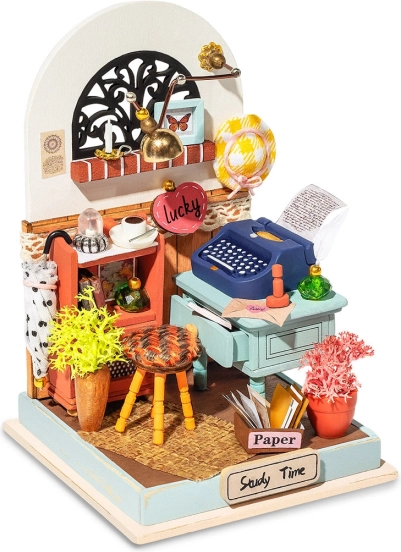 RoboTime miniatuur huisje Studieruimte