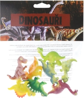 Cheerful Dinosaurs – plastic set for kids