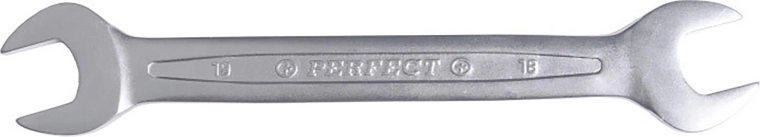 Dubbele ringsleutel STALCO 18–19 mm gepolijst