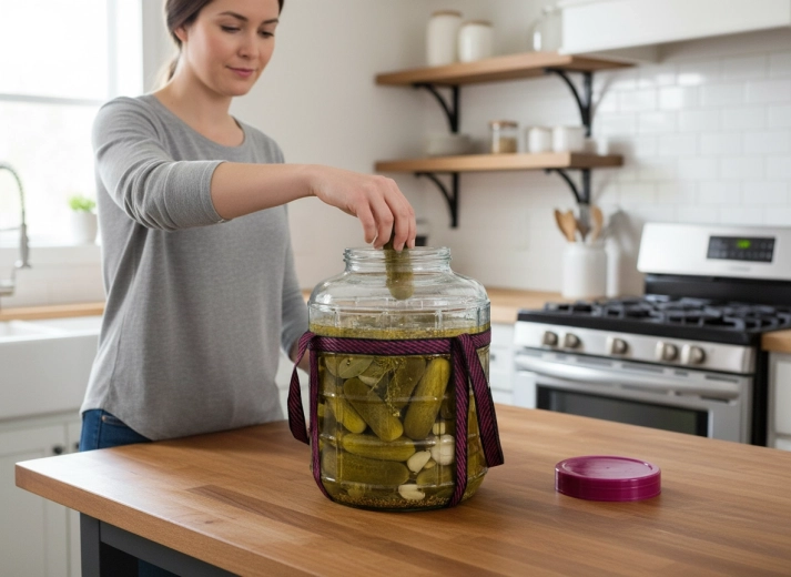 Comfortable carrying thanks to straps