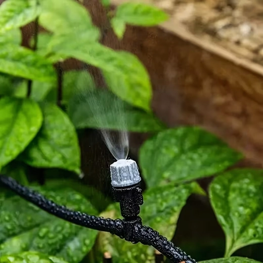 Nebbia fine per irrigazione uniforme e raffrescamento