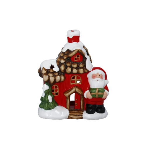 Decorazione natalizia Casetta di Babbo Natale