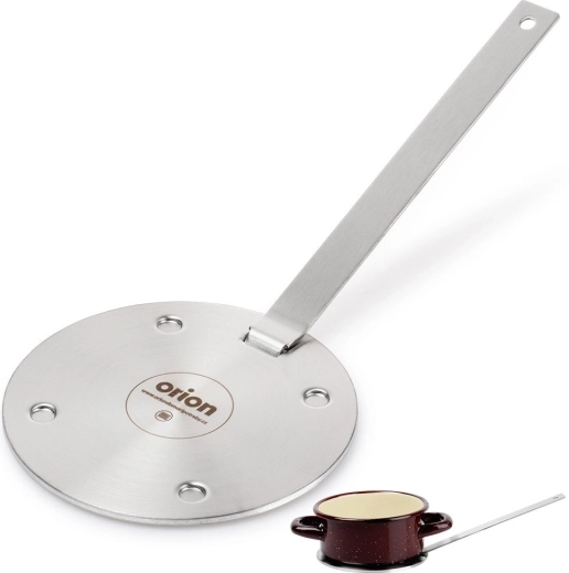 Induktionsadapter i rustfrit stål 13 cm ORION