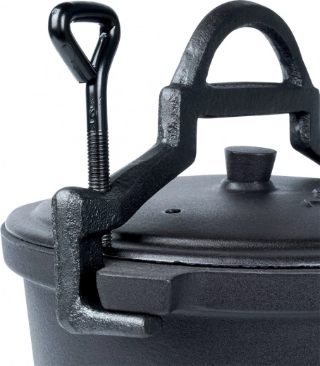 Couvercle massif avec verrouillage et orifice de ventilation