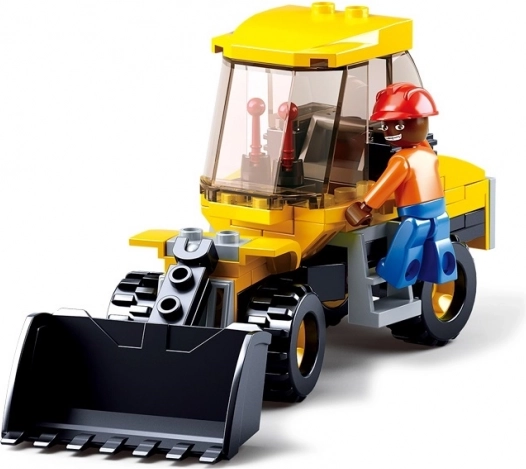 Sluban Town Builders small digger loader
