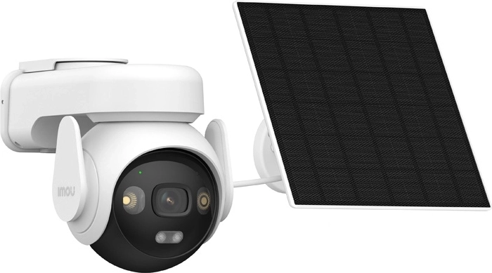 Cable-free power: 10,000 mAh battery + 5W solar panel