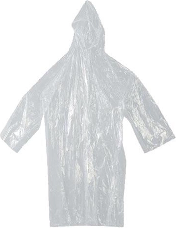 Polyethylen-regnslag med trykknapper
