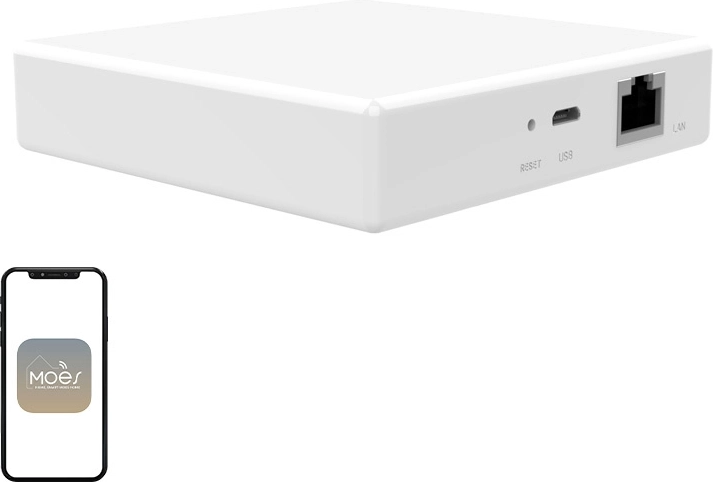 MOES MZHUB-gateway voor ZigBee, Matter en Thread