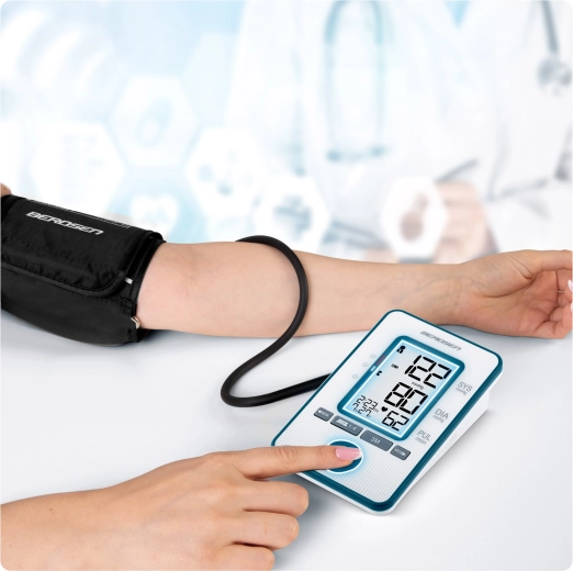 Meting met één knop en groot LCD-scherm