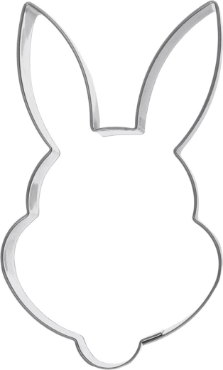 Emporte-pièce en acier inoxydable – tête de lapin
