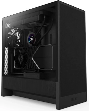 Case H5 Flow midi tower con finestra nero
