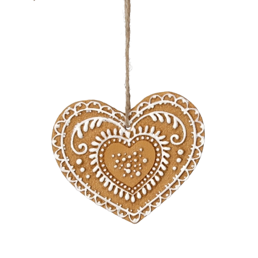 Motif cœur romantique