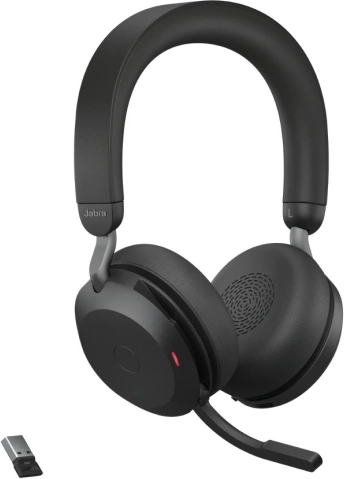 Bezprzewodowe słuchawki Jabra Evolve2 75 z podstawą ładującą