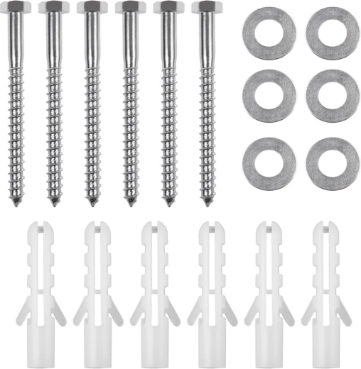 Sturdy steel construction and mounting accessories
