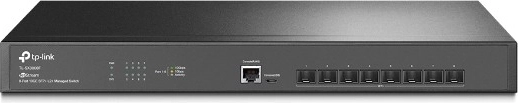 Commutateur géré TP-Link 8 ports SFP+
