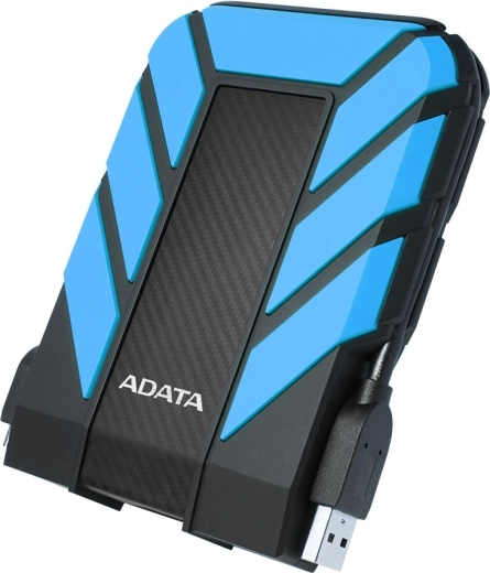 Disco esterno resistente 1 TB 2,5" USB 3.1 ADATA DashDrive Durable HD710 – Blu