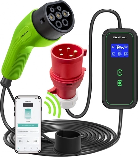 Qoltec Mobile Charger for Electric Vehicles