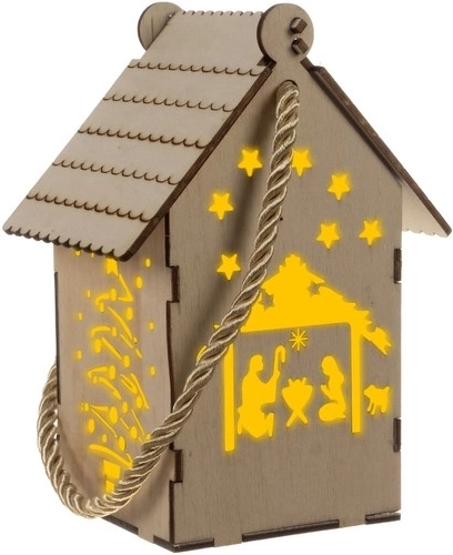 Wooden Advent Lantern
