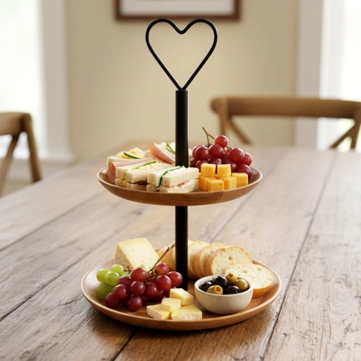 Two-tier serving with space saving