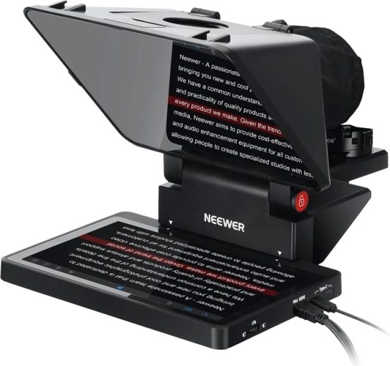 Neewer téléprompteur X11 avec moniteur intégré TM8