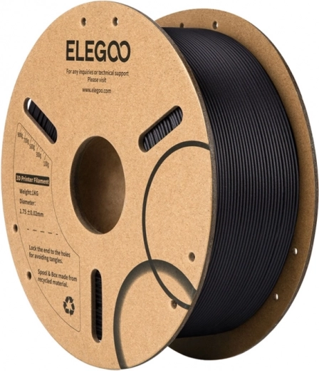 Filament ELEGOO PLA med kulfiber sort
