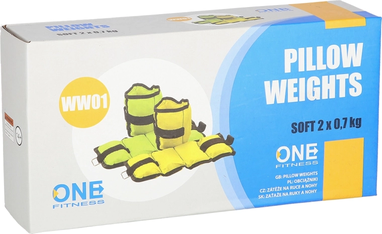 Pesi per polsi e caviglie ONE FITNESS WW01 2 × 0,7 kg – verdi