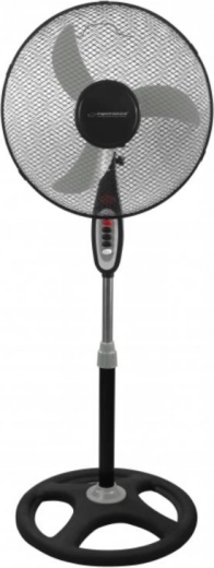 Ventilateur sur pied Typhoon noir‑gris