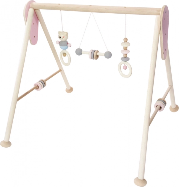 Hess baby gym Ružičasti medo