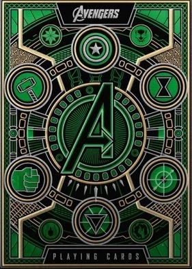 Carte Avengers pacchetto verde