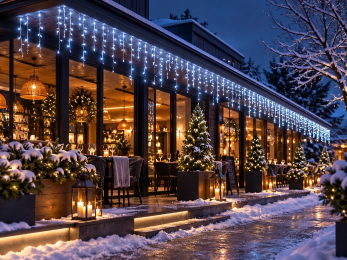 Elegant facade lighting