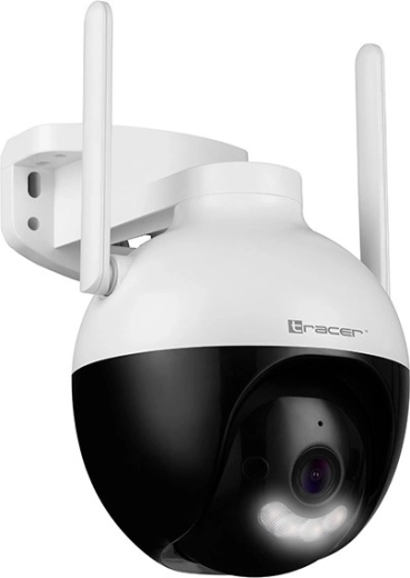 wide coverage with ptz: 355° + 90°