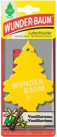 Vůně do auta WUNDERBAUM Vanillaroma – vonný stromeček