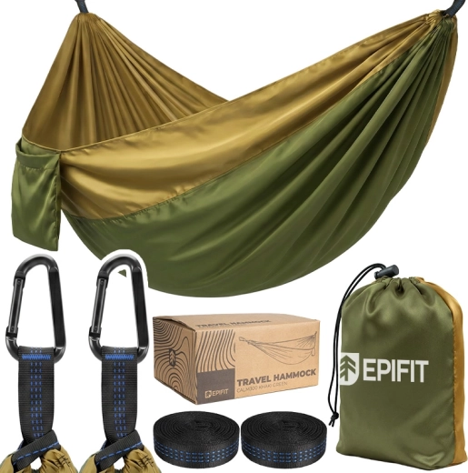 Amaca da trekking Calm 300 verde kaki